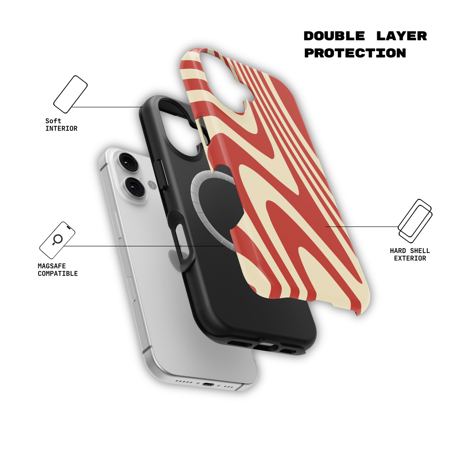 Liquid Lava - iPhone Case