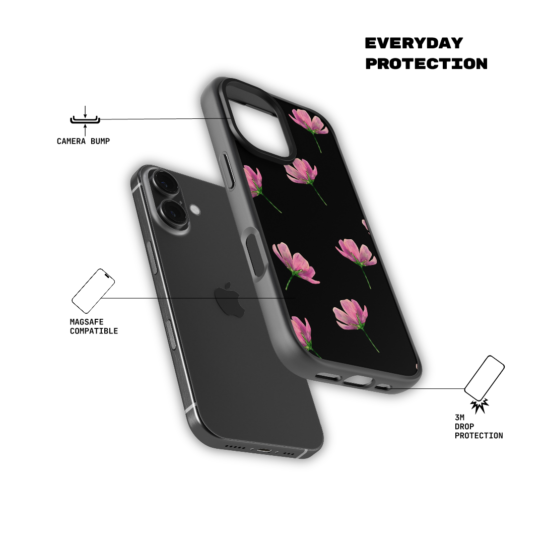 Midnight Bloom - iPhone Case