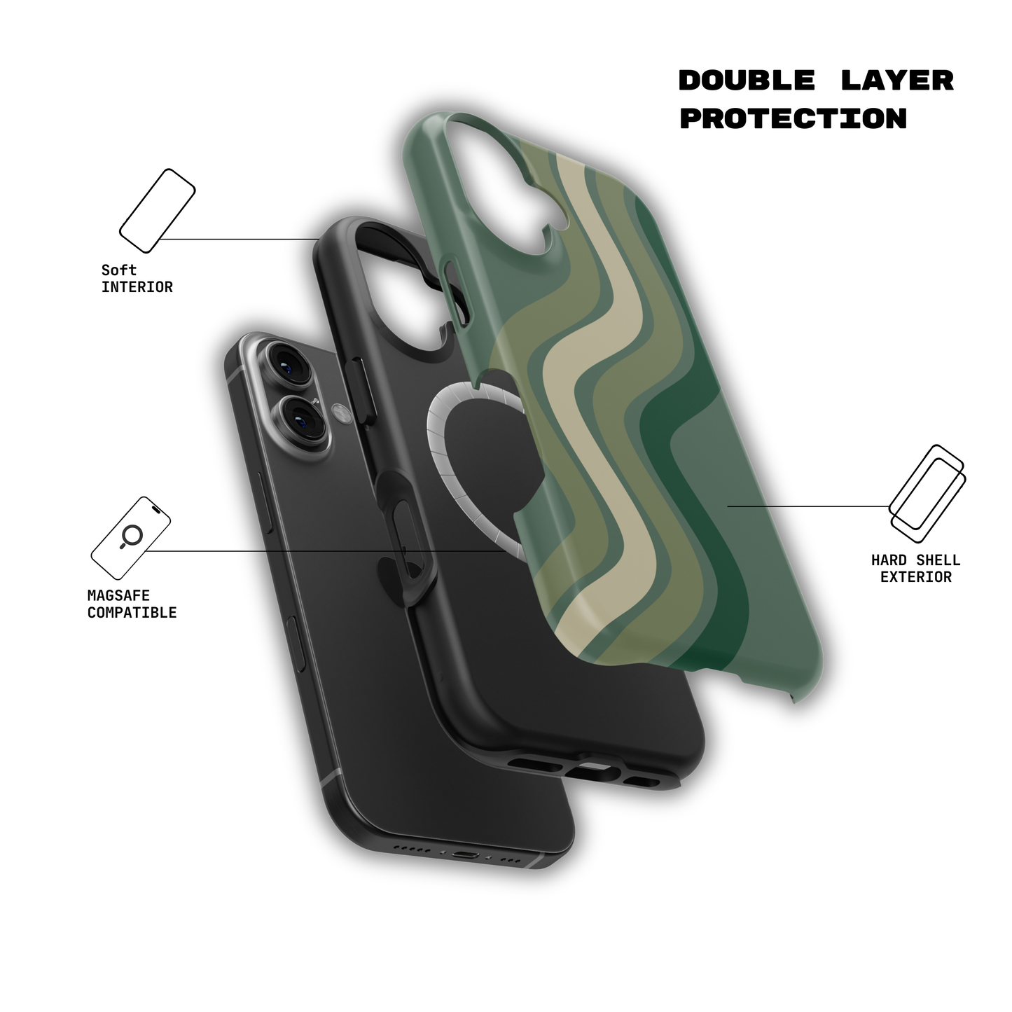 Moss Code - iPhone Case