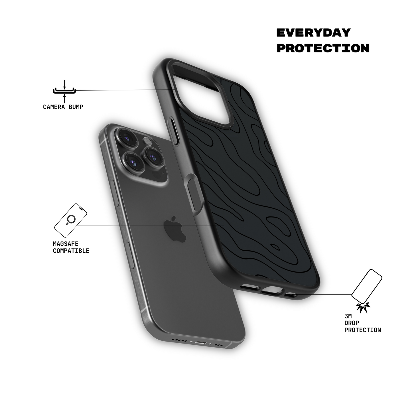 Obsidian Ink - iPhone Case