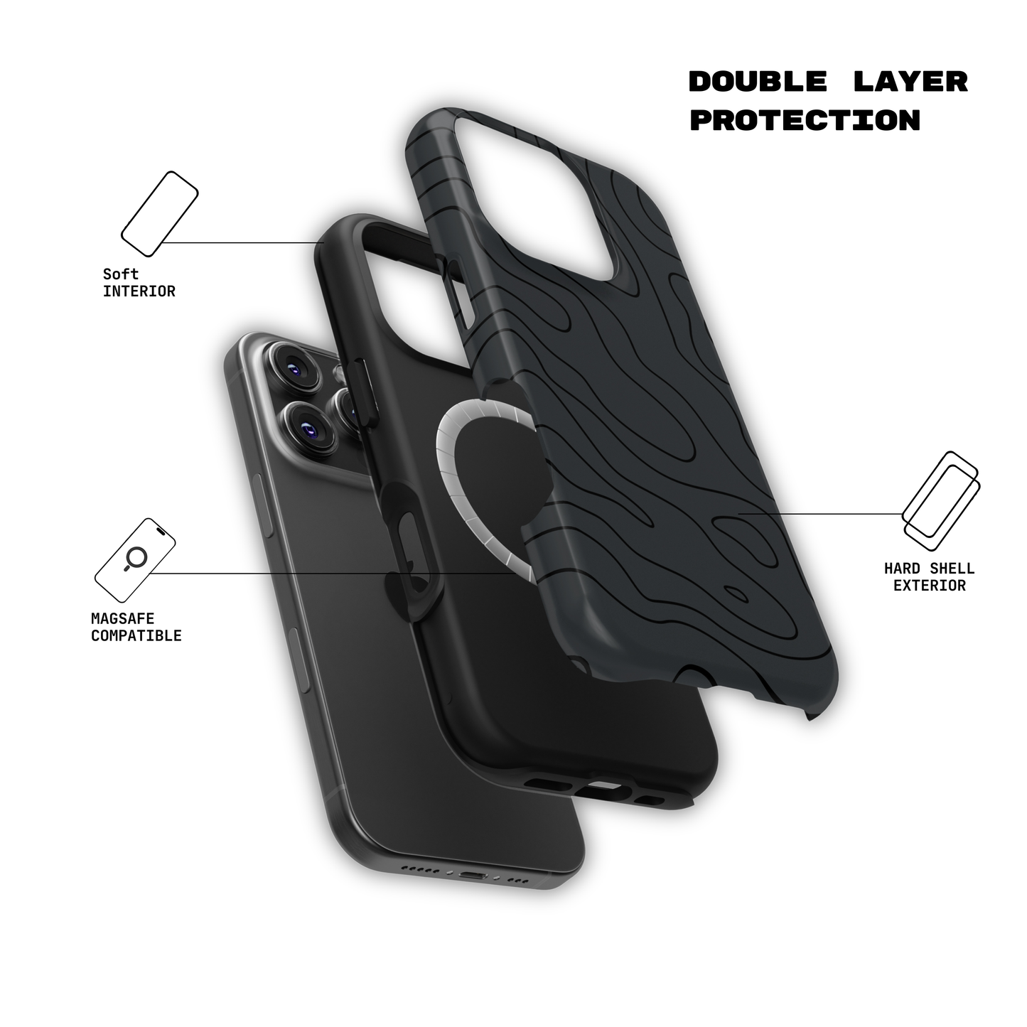 Obsidian Ink - iPhone Case