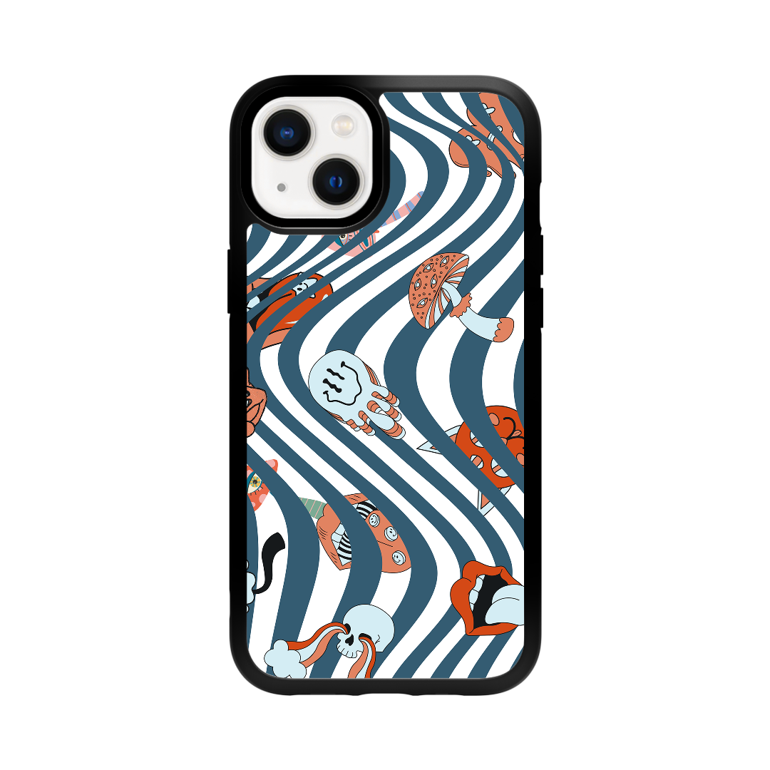 Pink Robots - iPhone Case