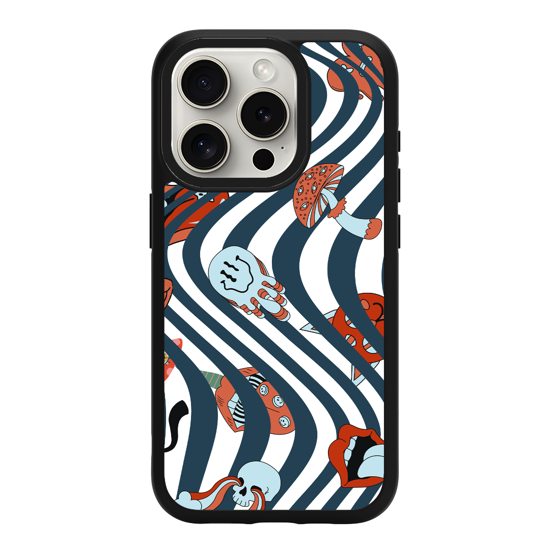 Pink Robots - iPhone Case