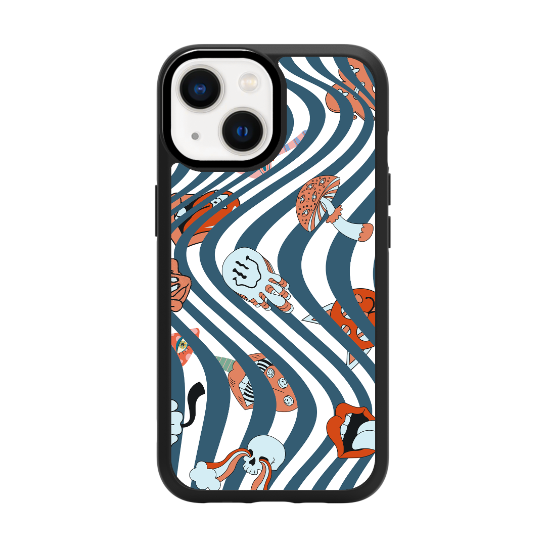 Pink Robots - iPhone Case