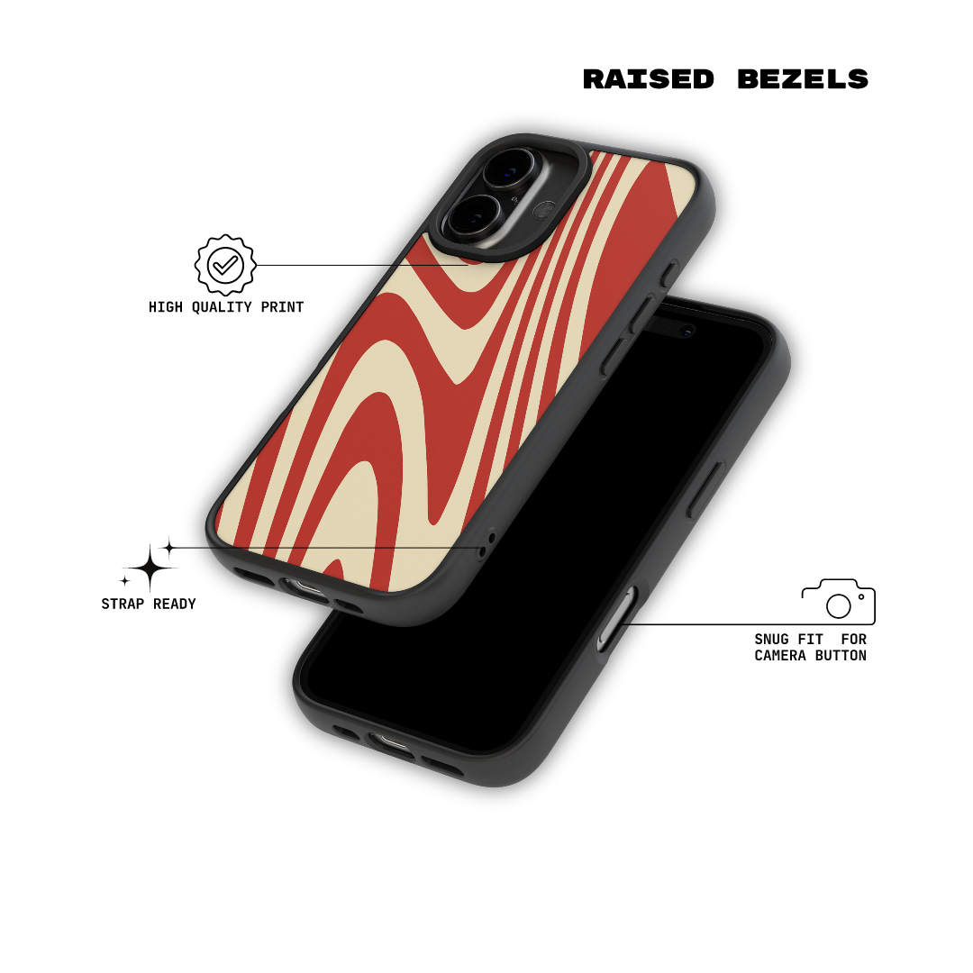 Liquid Lava - iPhone Case