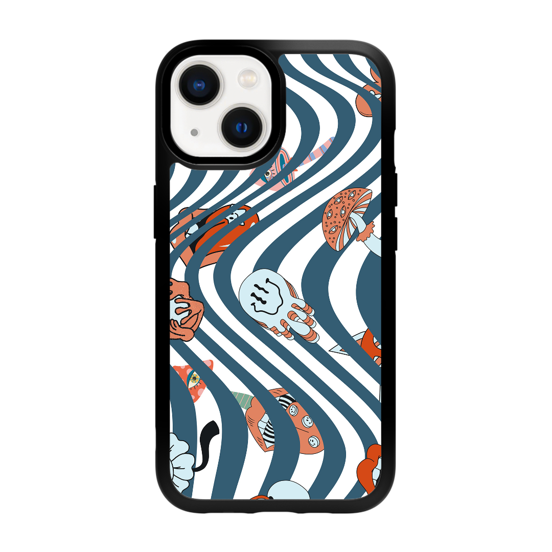 Pink Robots - iPhone Case