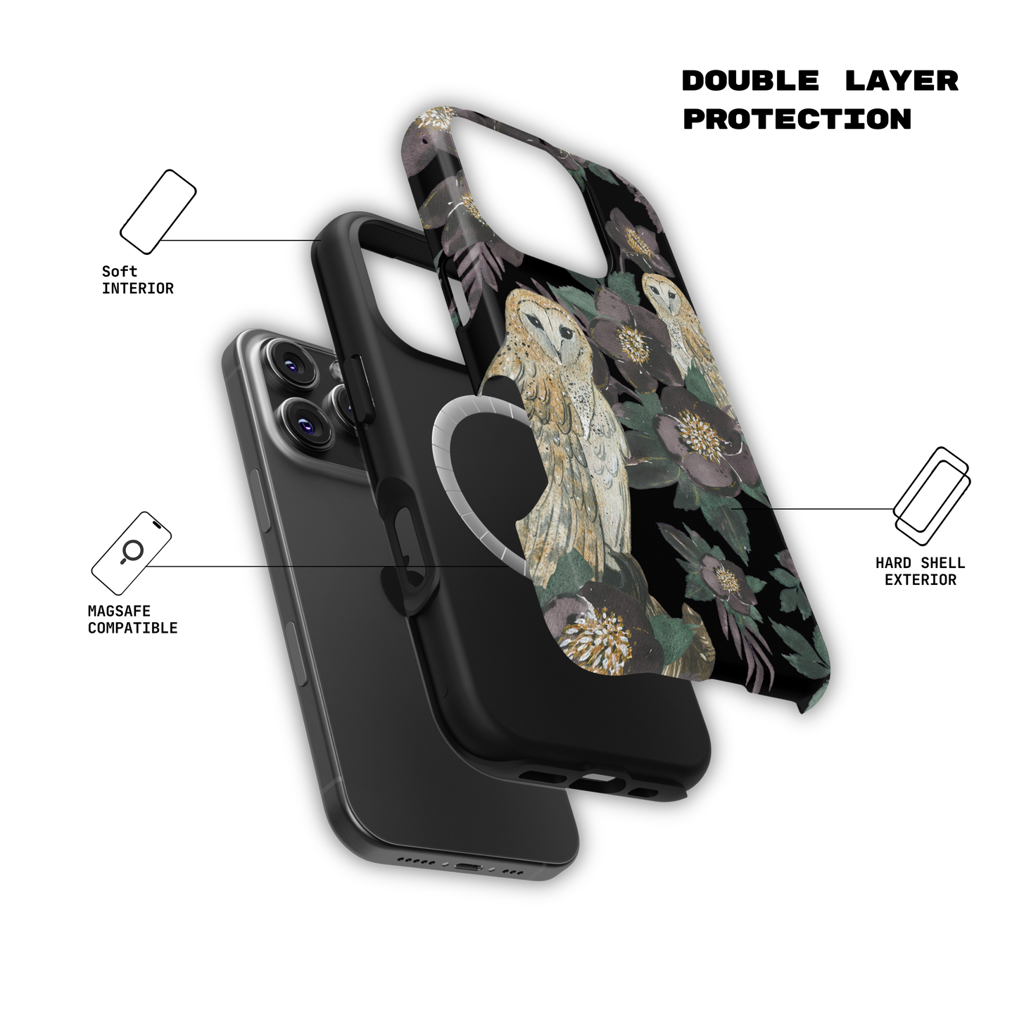 Nocturnowl- iPhone Case