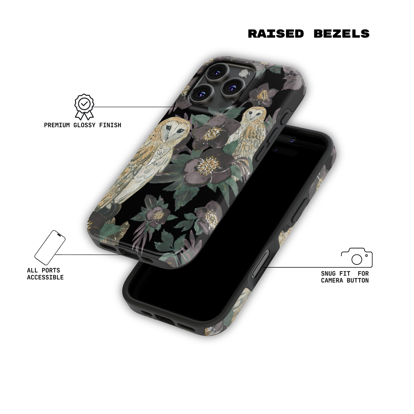 Nocturnowl- iPhone Case