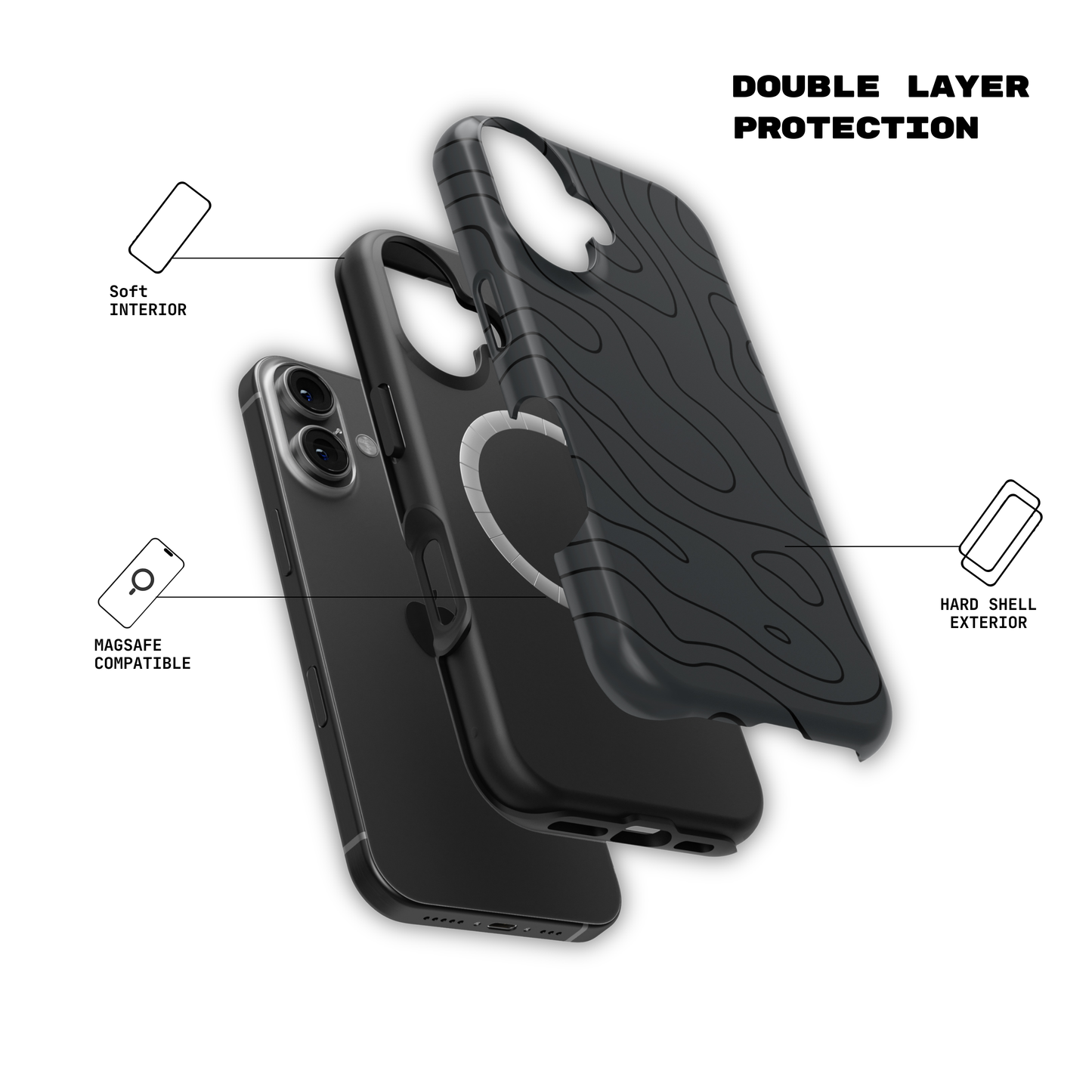 Obsidian Ink - iPhone Case