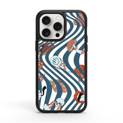 Pink Robots - iPhone Case