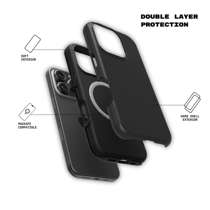 Charcoal Crush - iPhone Case
