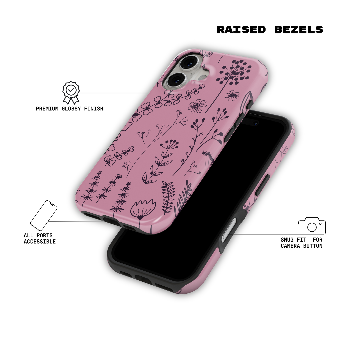 Garden of Vibes - iPhone Case