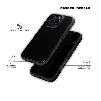 Pitch Black- iPhone Case