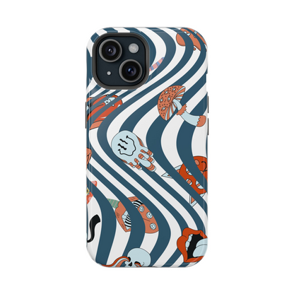 Pink Robots - iPhone Case