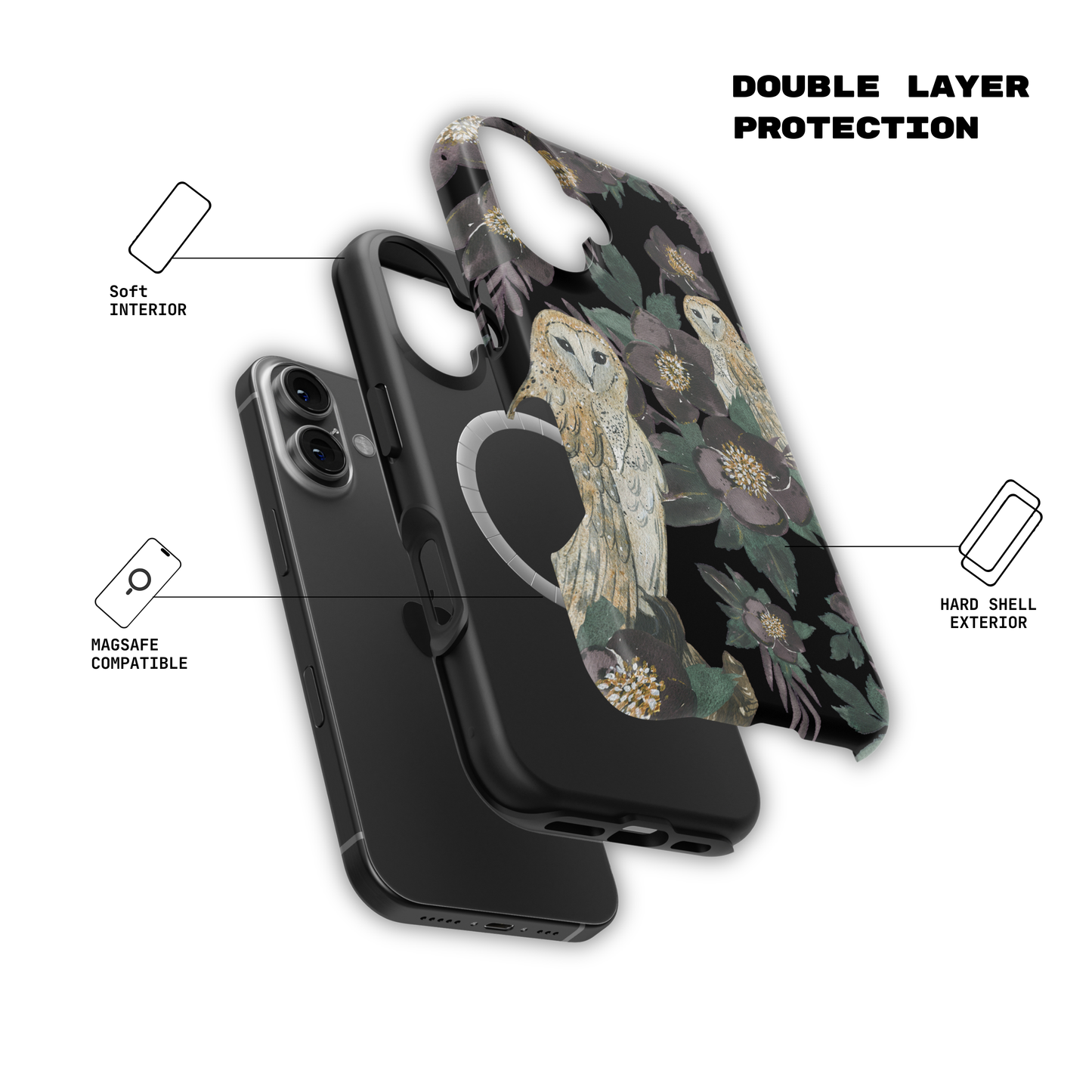 Nocturnowl- iPhone Case