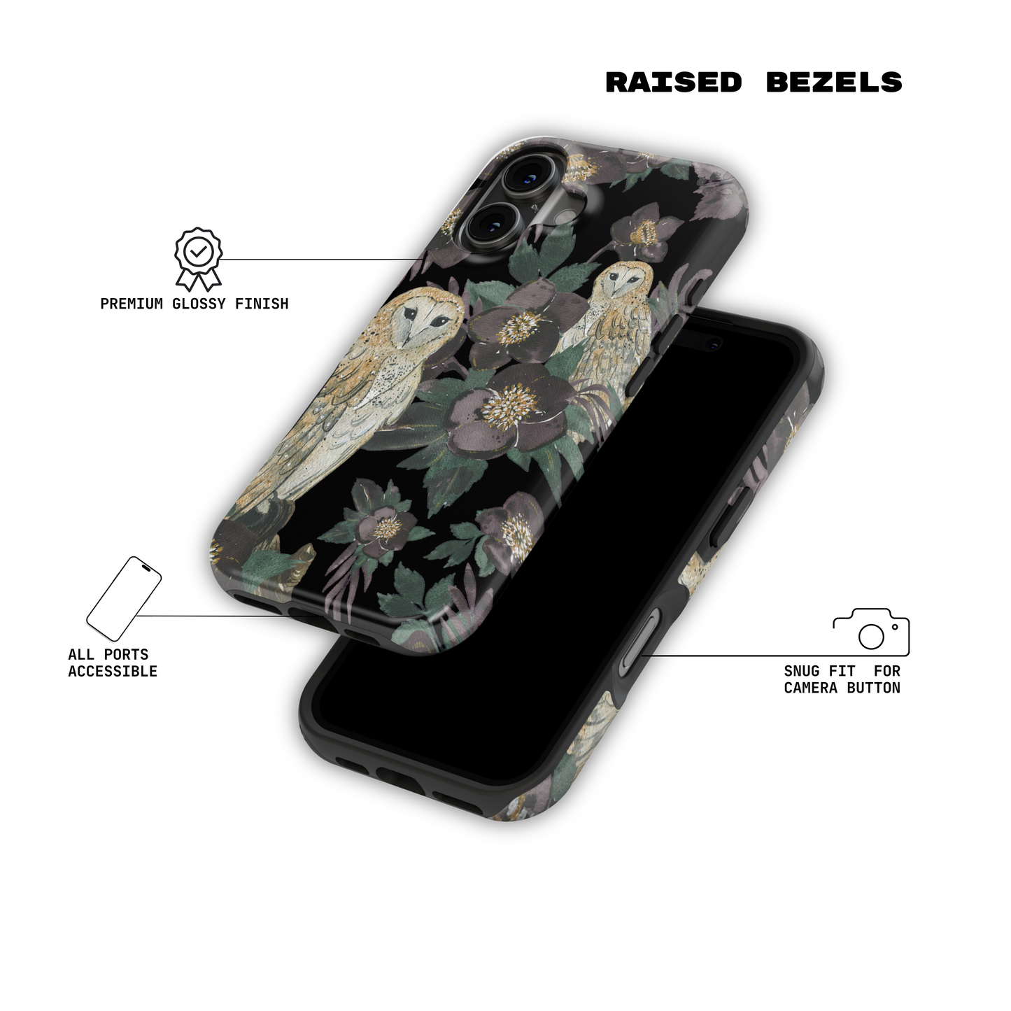 Nocturnowl- iPhone Case